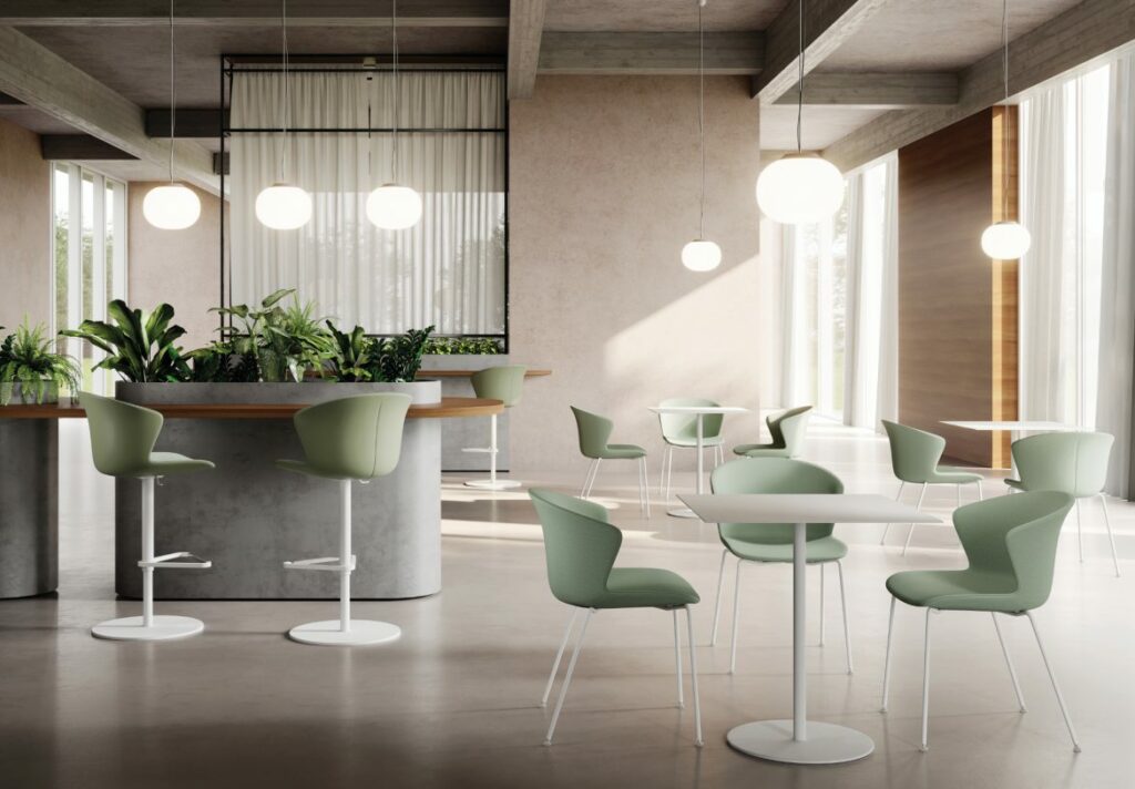 Mobilier multifonctions restaurant meuble végétalisé